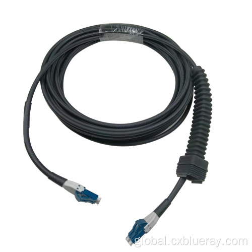 CPRI Cable Connector Cable compatible with NSN Boot DX LC Connector Factory